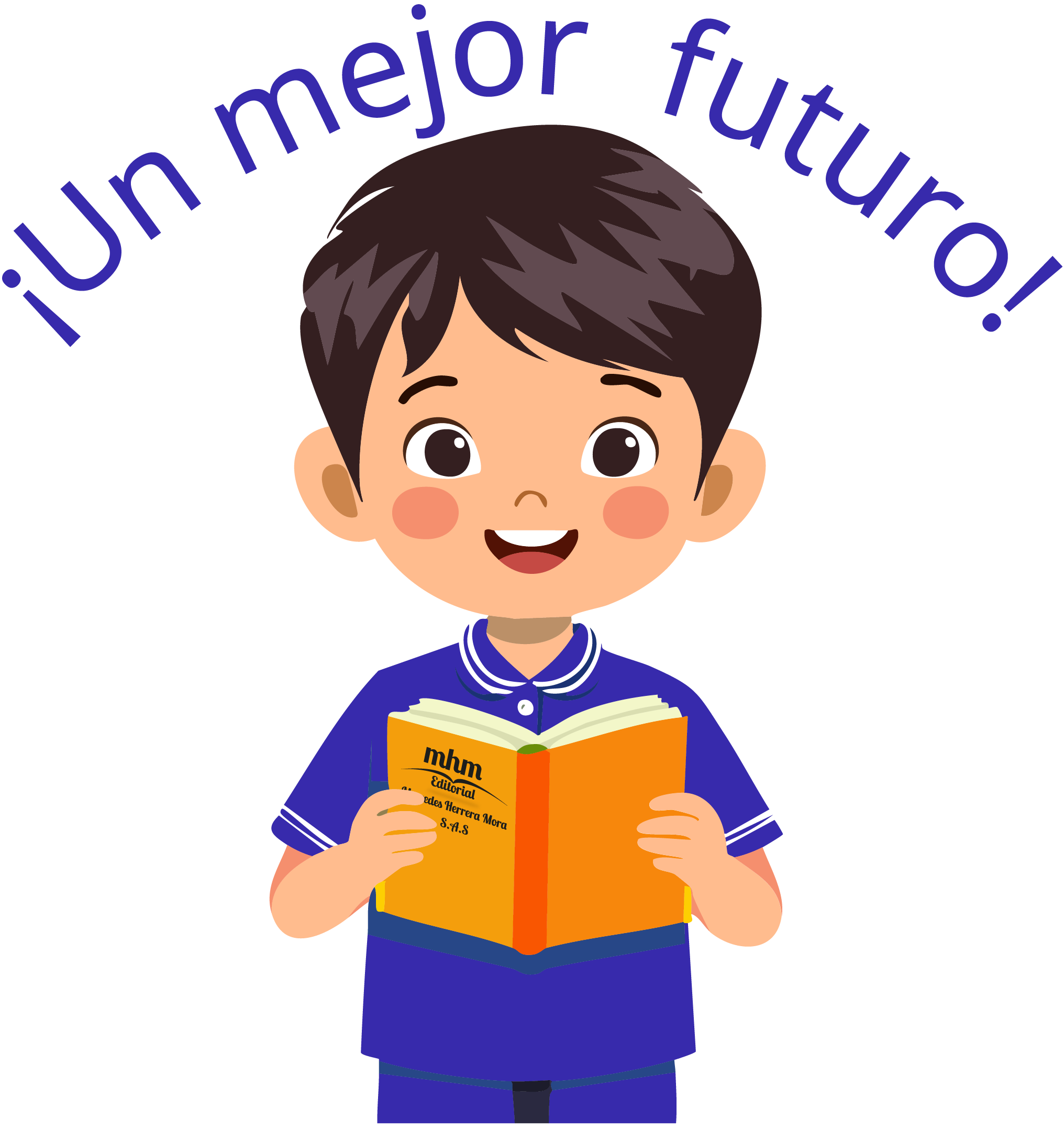 Niño leyendo, preparandose para el futuro.